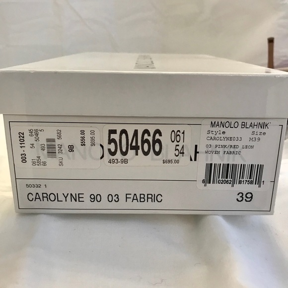 Manolo Blahnik “Carolyne” fabric sling-back pump - Picture 2 of 5